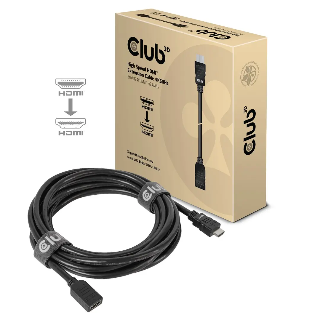 AV-kabler + Club 3D + CAC-1325