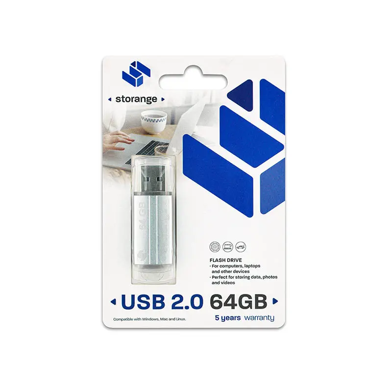Pendrive + Storange + STORANPEN64GBSLV2.0