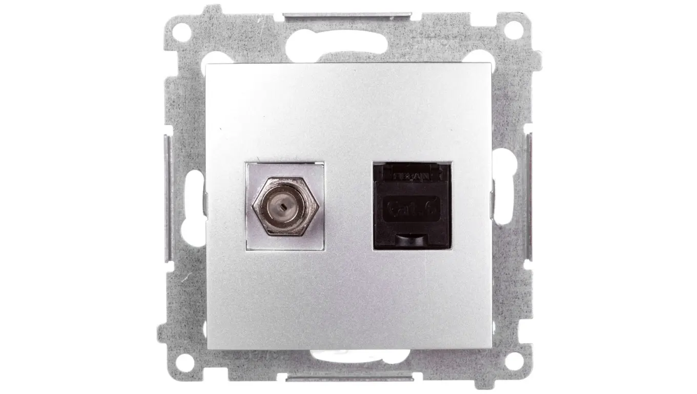 Plugger, stikkontakter, adaptere + Kontakt-Simon + DASFRJ45.01/43