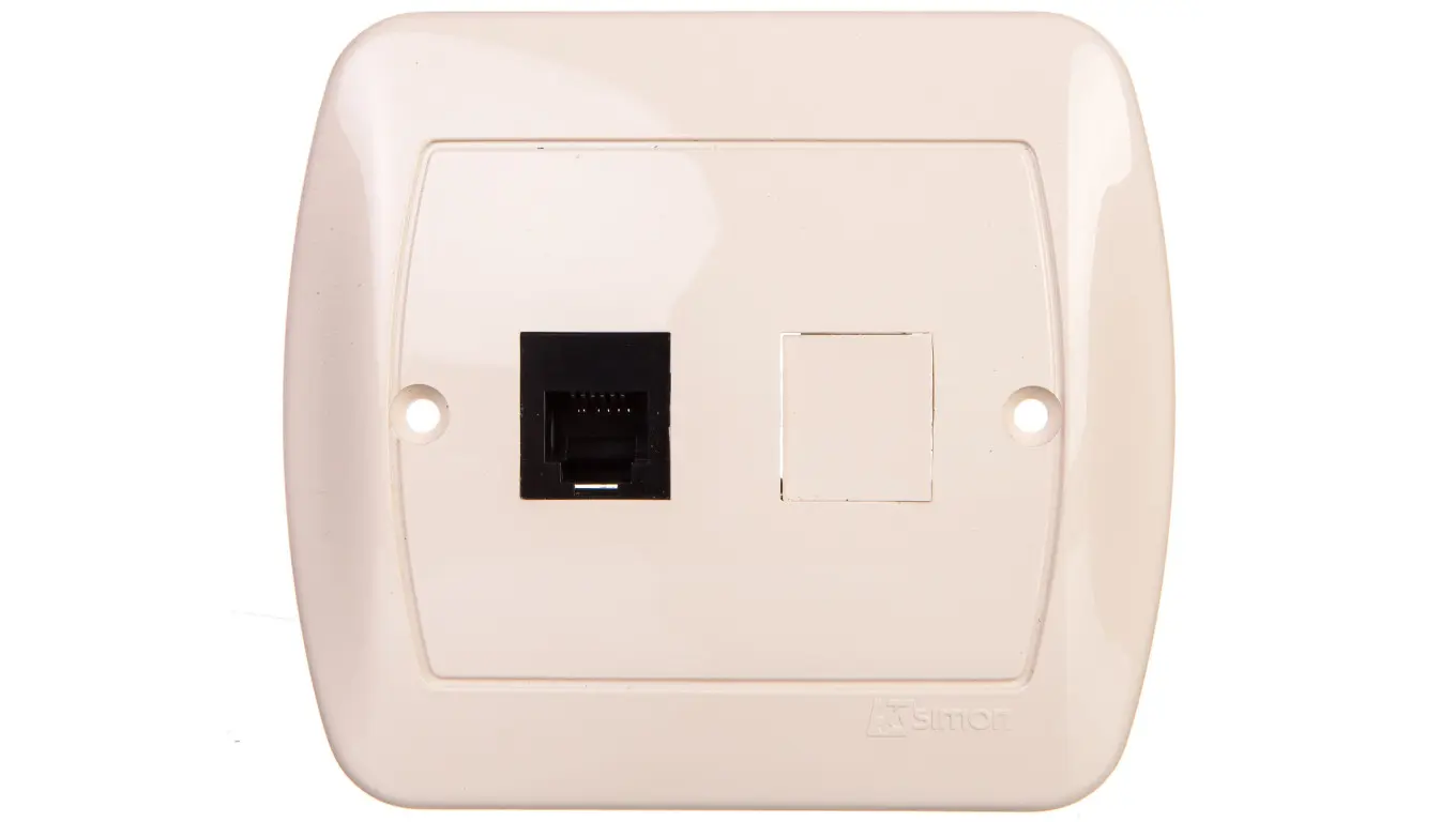 Elektronik | Stik, stikkontakter, adaptere - Simon Chord Phone Jack RJ12 Single, z Zle