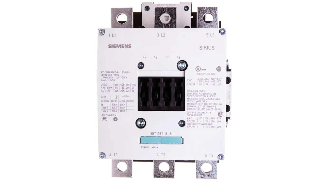 Karbid ja katted + Siemens + 3RT1064-6AP36