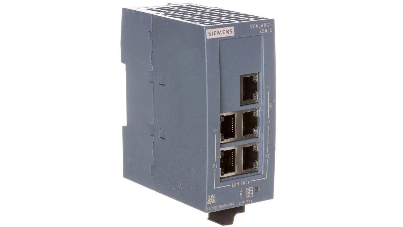 Kontakt + Siemens + 6GK5005-0BA00-1AB2