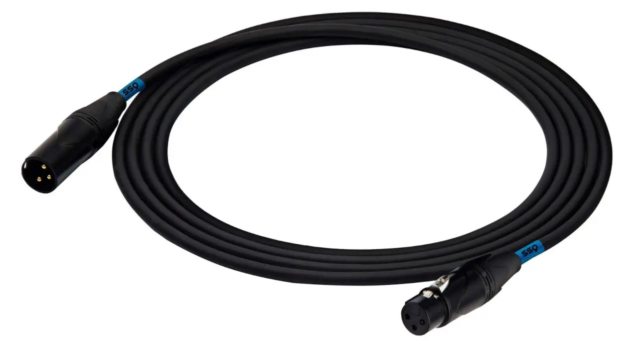 Overvåking | AV-kabler - Kabel SSQ XLR - XLR 4m czarny (SS-1411)