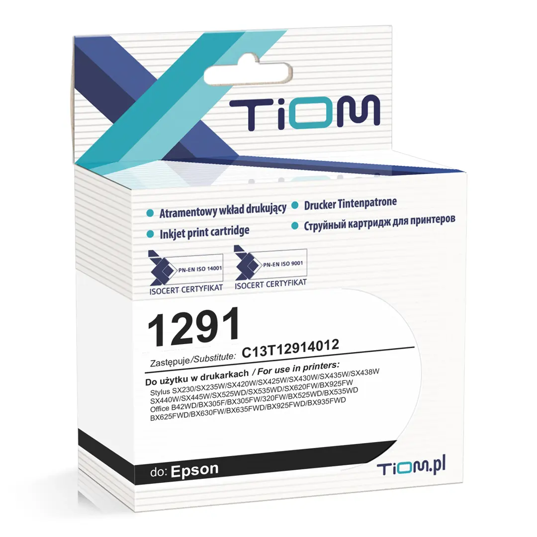 Printers - drums, heads and fusers + Tiom + TI-E1291BK