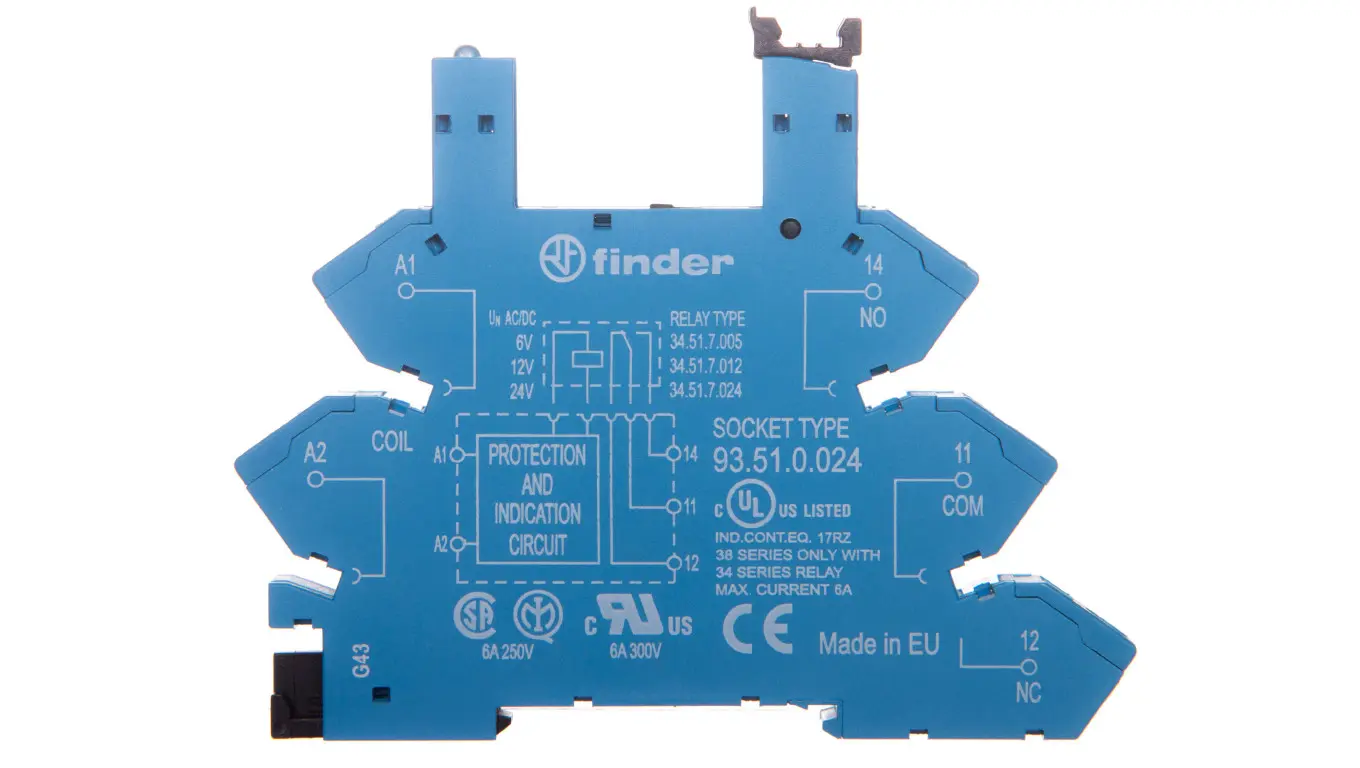 Reläer + Finder + 93.51.0.024