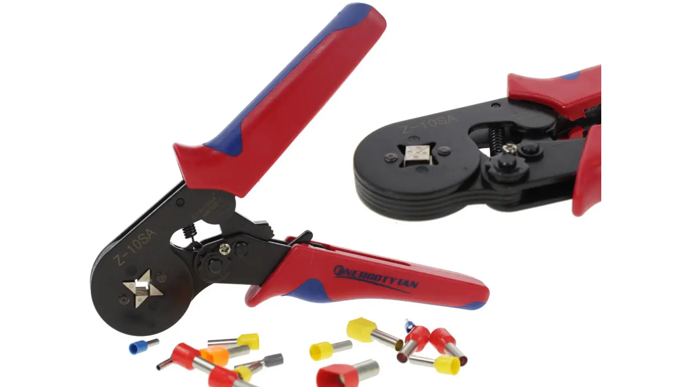 Zaciskarka do tulei 0,14-10mm2/Prasa kablowa 0.14-0,25-0,34-0,5-0.75-1,0-1,5-2,5-4,0-60, -10mm2/Crimper Z-10SA