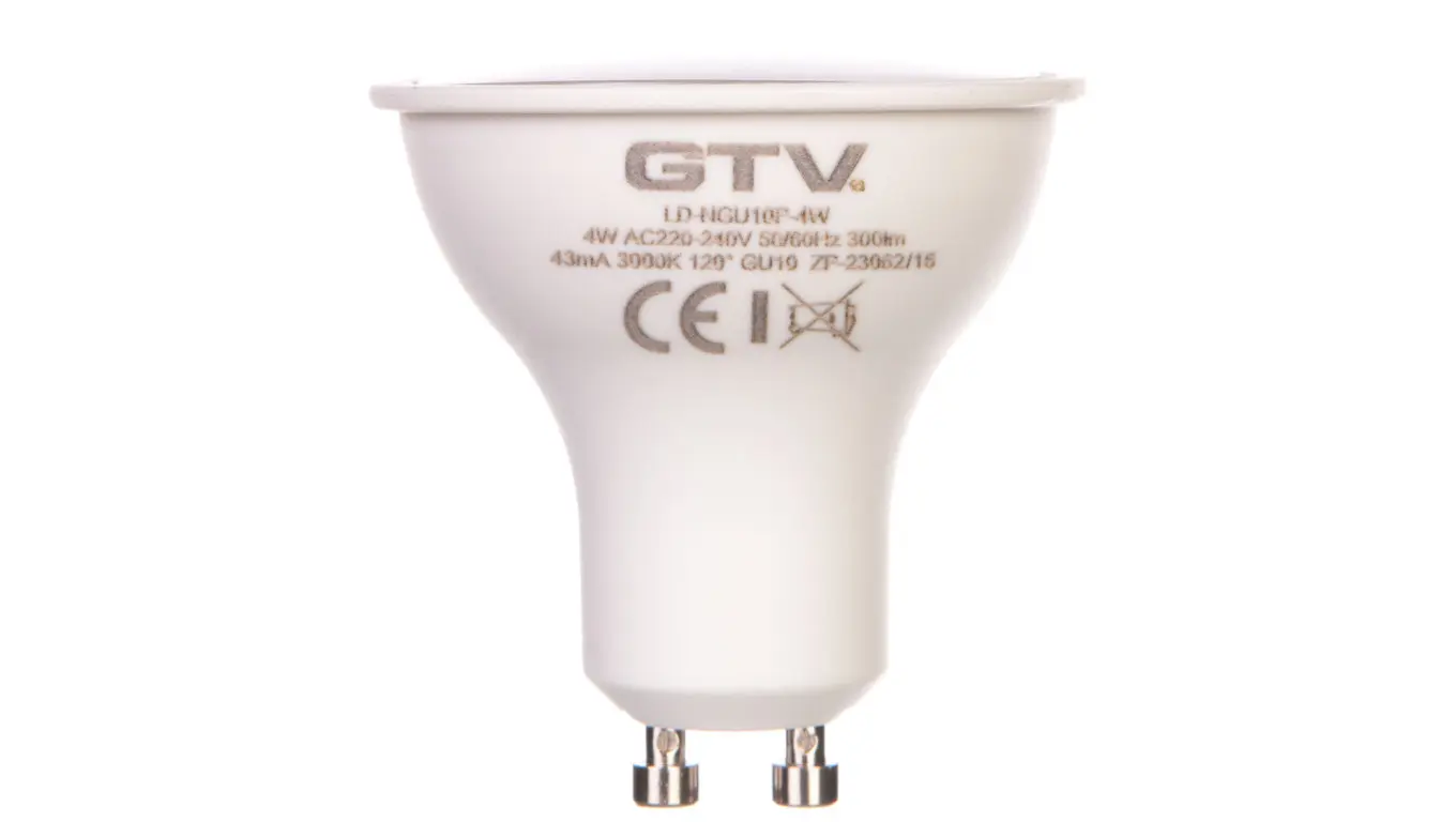 Żarówki LED + GTV + LD-NGU10P-4W