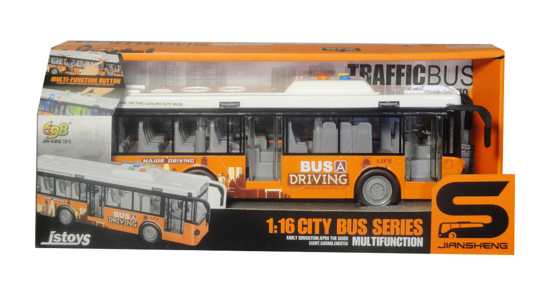 Brinquedos | Automóveis e veículos - Autobus z dźwiękiem oraz światłem