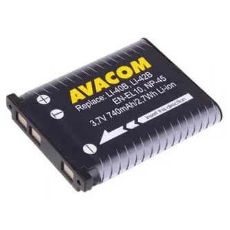 Батерии за фотоапарати и видеокамери + Avacom + DIOL-LI40-AVA