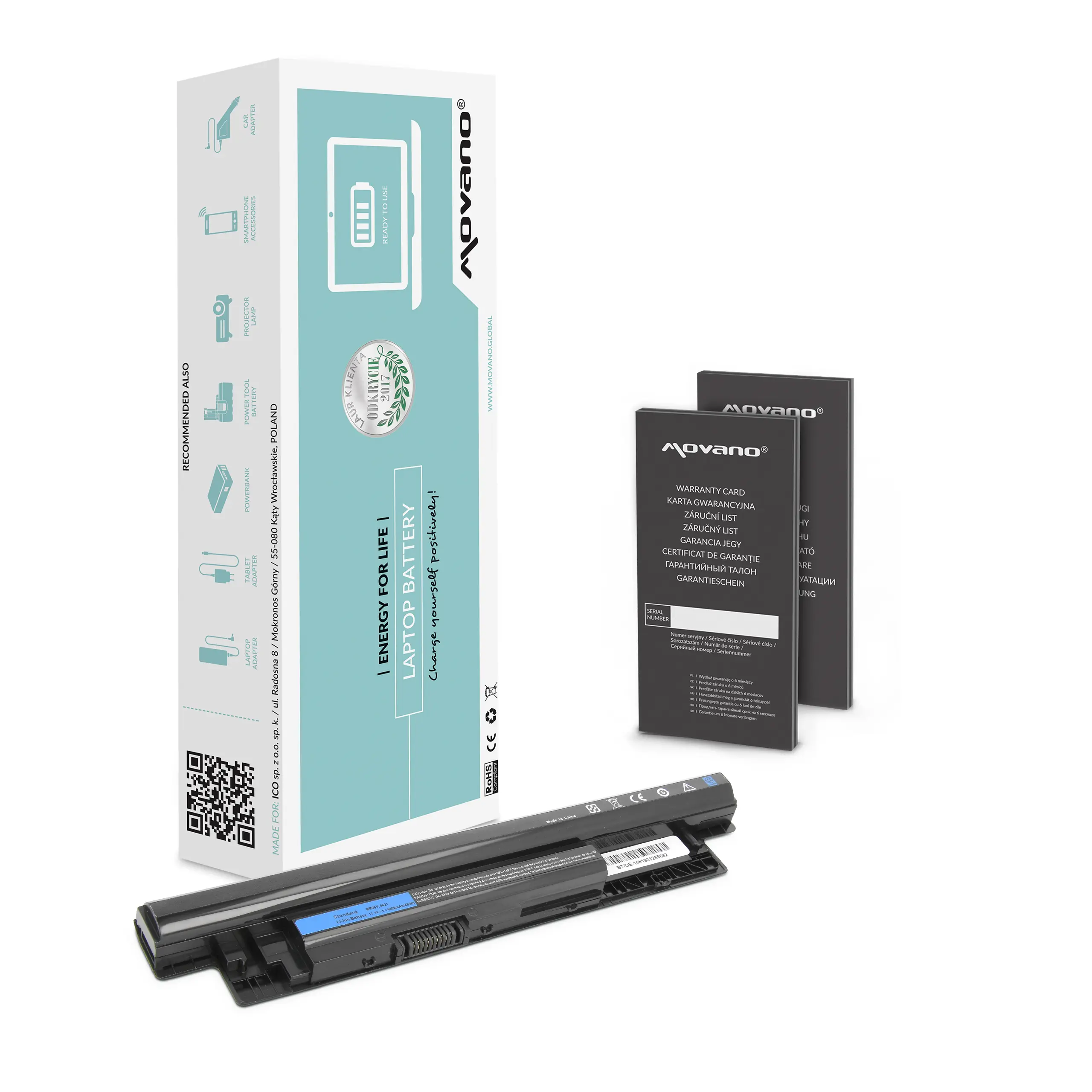 Laptop-Batterien + Movano + BT/DE-14