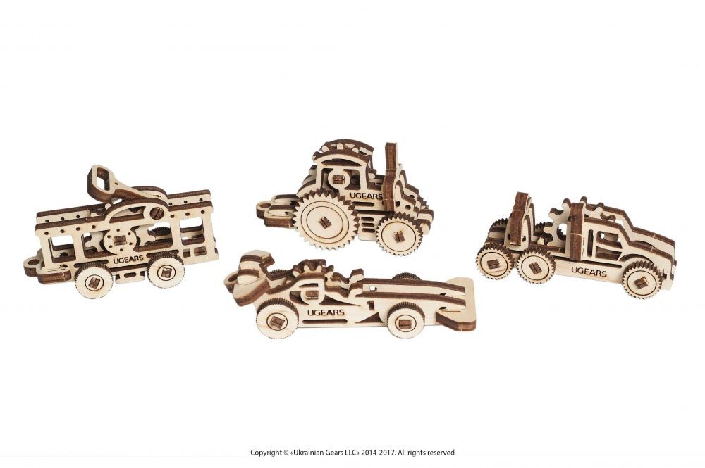 Блоки та пазли | Головоломка - Model Mechaniczny - U-Fidgety Motoryzacja
