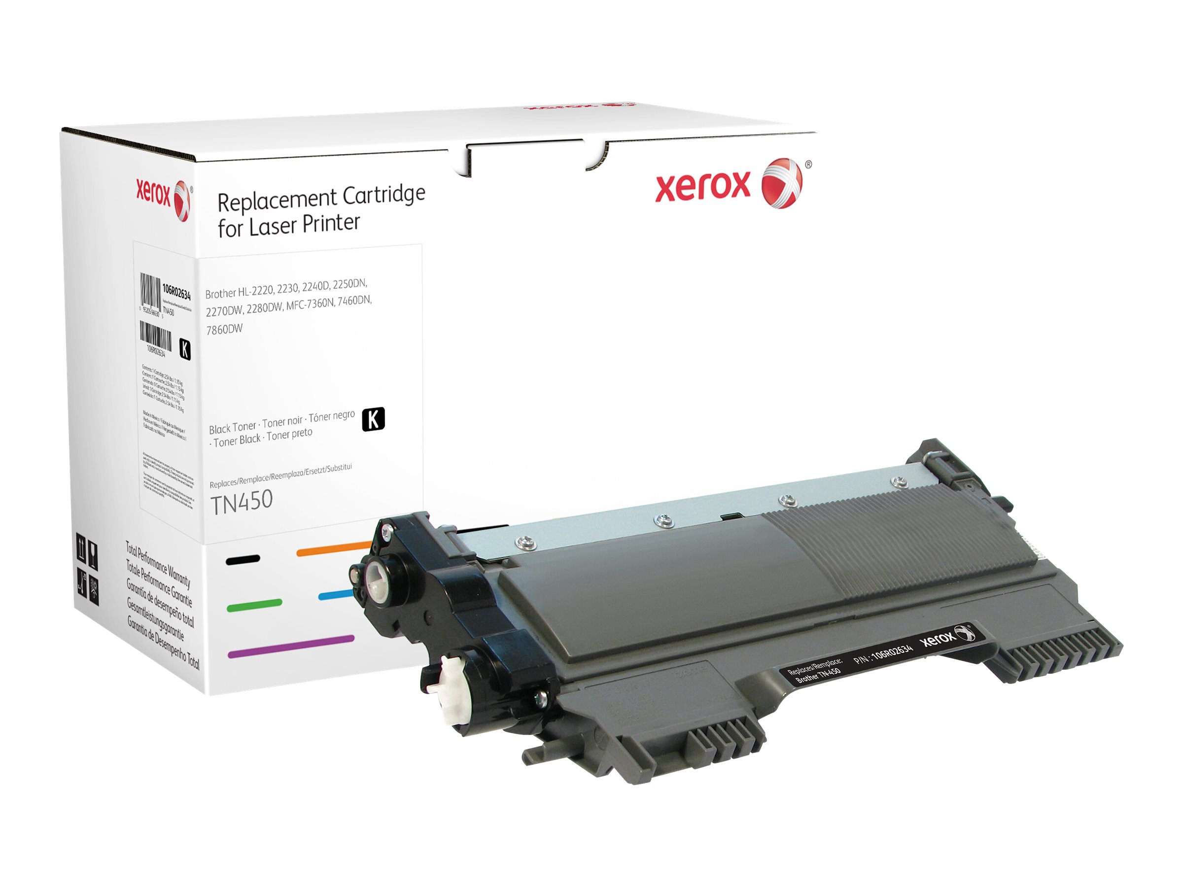 Tonerkartuschen für Drucker + Xerox + 106R02634