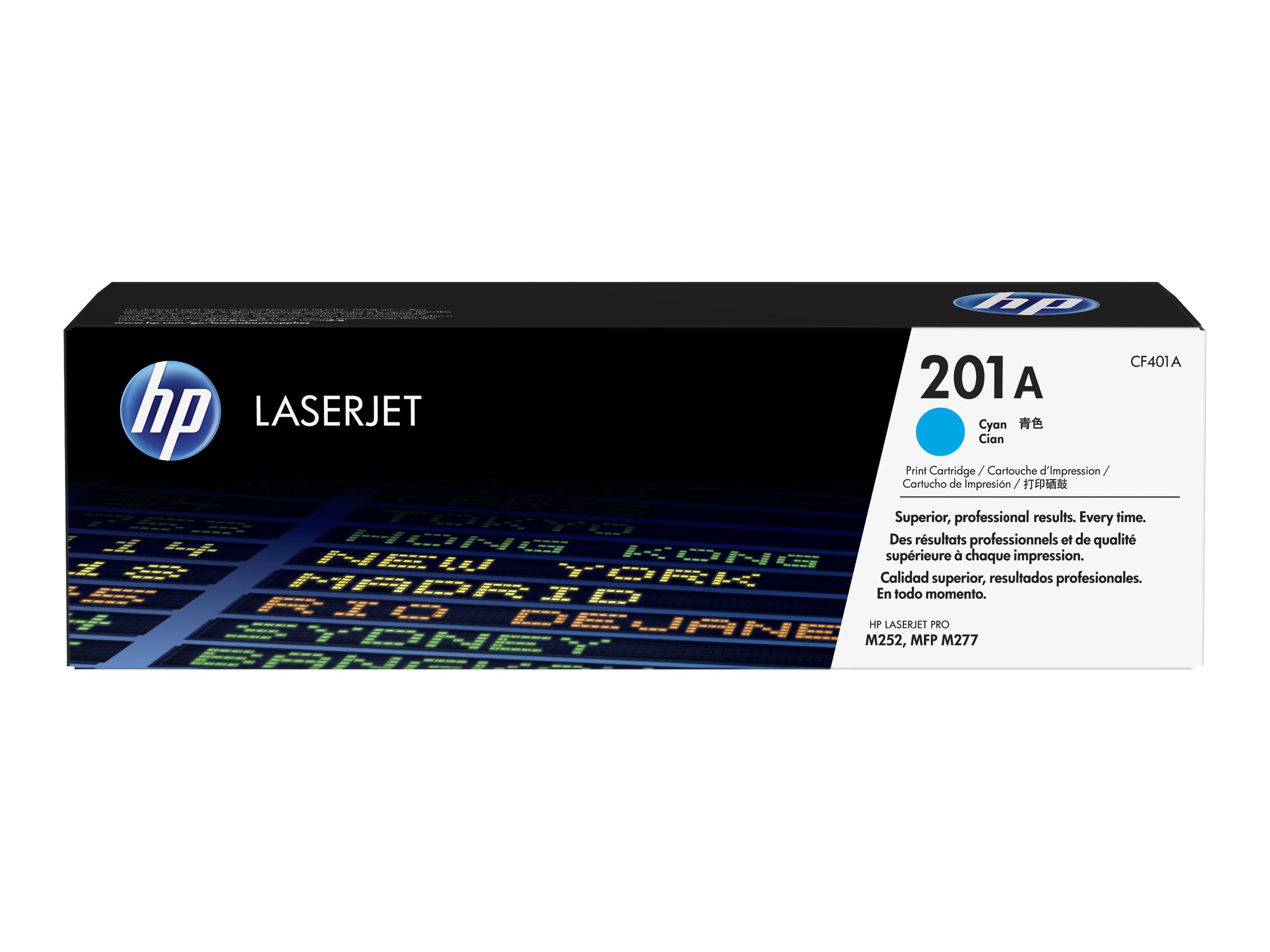 Tonerkartuschen für Drucker + HP + CF401A