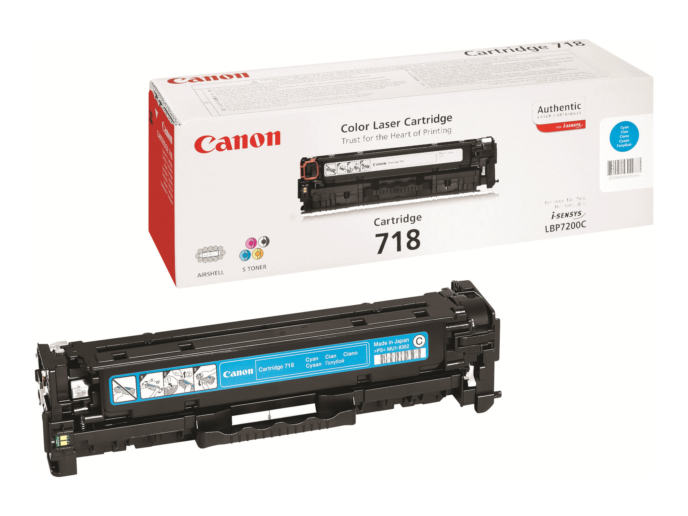 Toner Cartridges + Canon + 2661B002