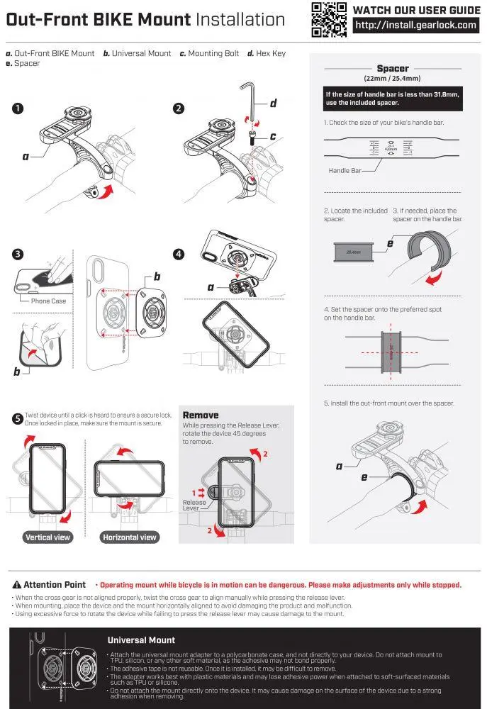 Uchwyty do Telefonów + Spigen + MF100