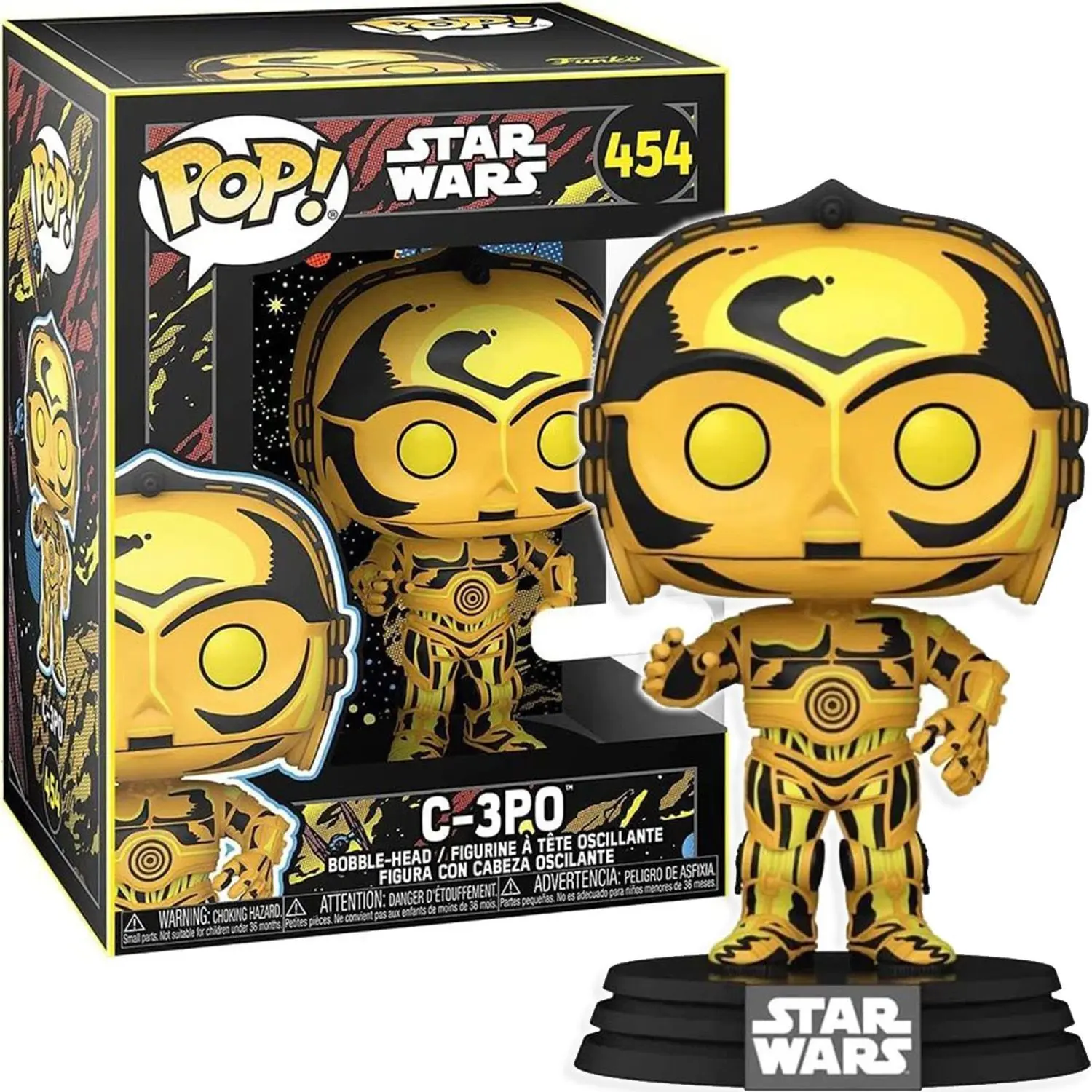 Igrače | Figurice - Funko POP! Star Wars Retro C-3PO Bobble Head 454 57934