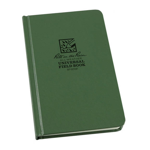 Office Accessories | Calendars - Rite in the Rain - Waterproof Notebook - 4 3/4x7 1/2 - 970F - Olive