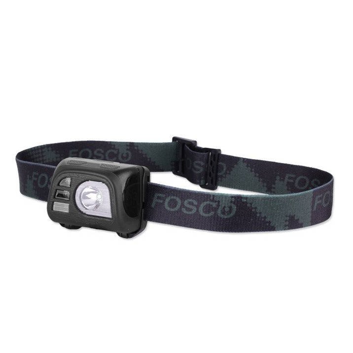 Lighting | Torches - FOSCO - Tactical Headlamp Flashlight - 140 lumens - Black