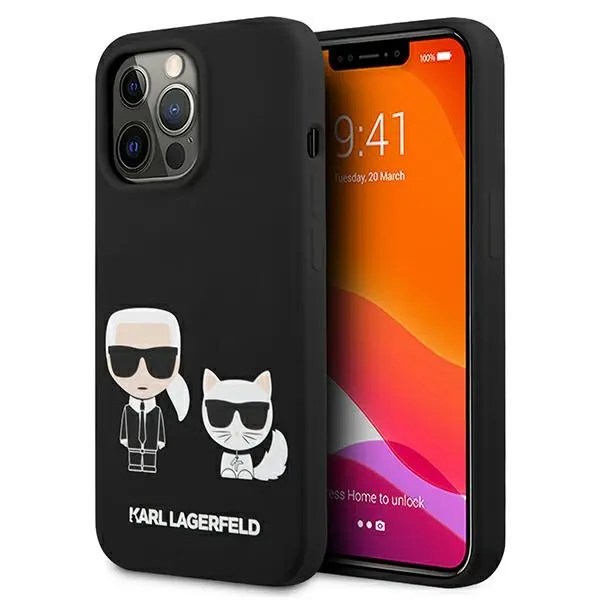 Protective Covers & Cases + Karl Lagerfeld + KLHCP13LSSKCK