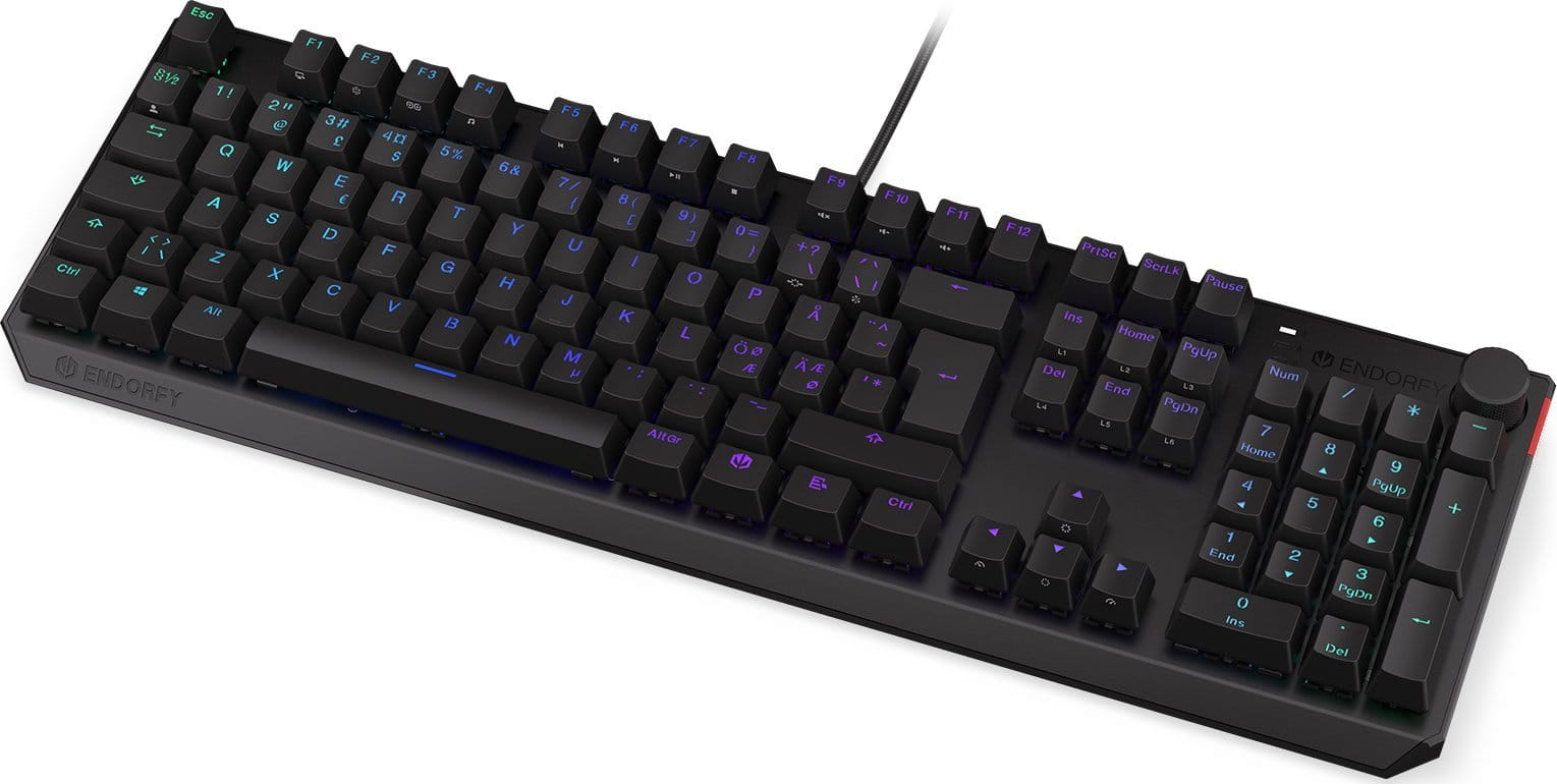 Tastaturer til datamaskiner + Endorfy + EY5B009