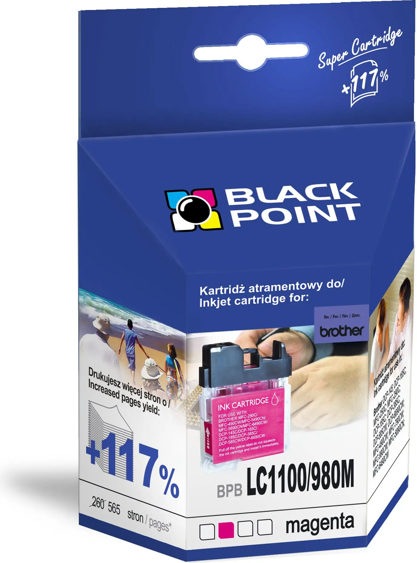 Druckertinten + Black Point + BPBLC1100/980XLM