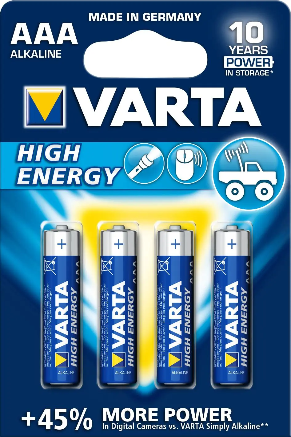 Батерии за фотоапарати и видеокамери + Varta + 4903121414