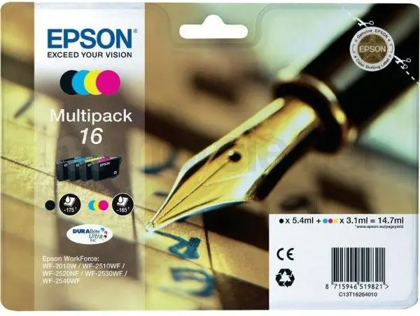 Toner Cartridges + Epson + C13T16264010