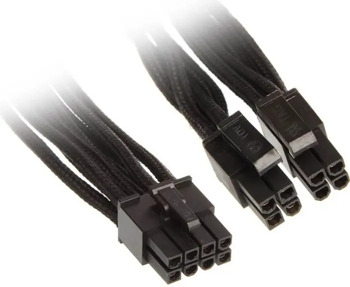 Stroomkabels + SilverStone + SST-PP06B-EPS55