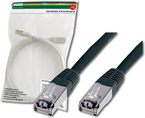 Kablar och ledningar + Digitus + DK-1531-030/BL