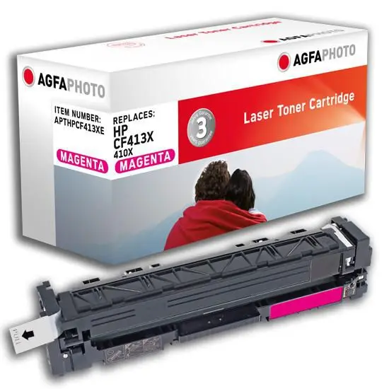 Toner Cartridges + Agfa Photo + APTHPCF413XE