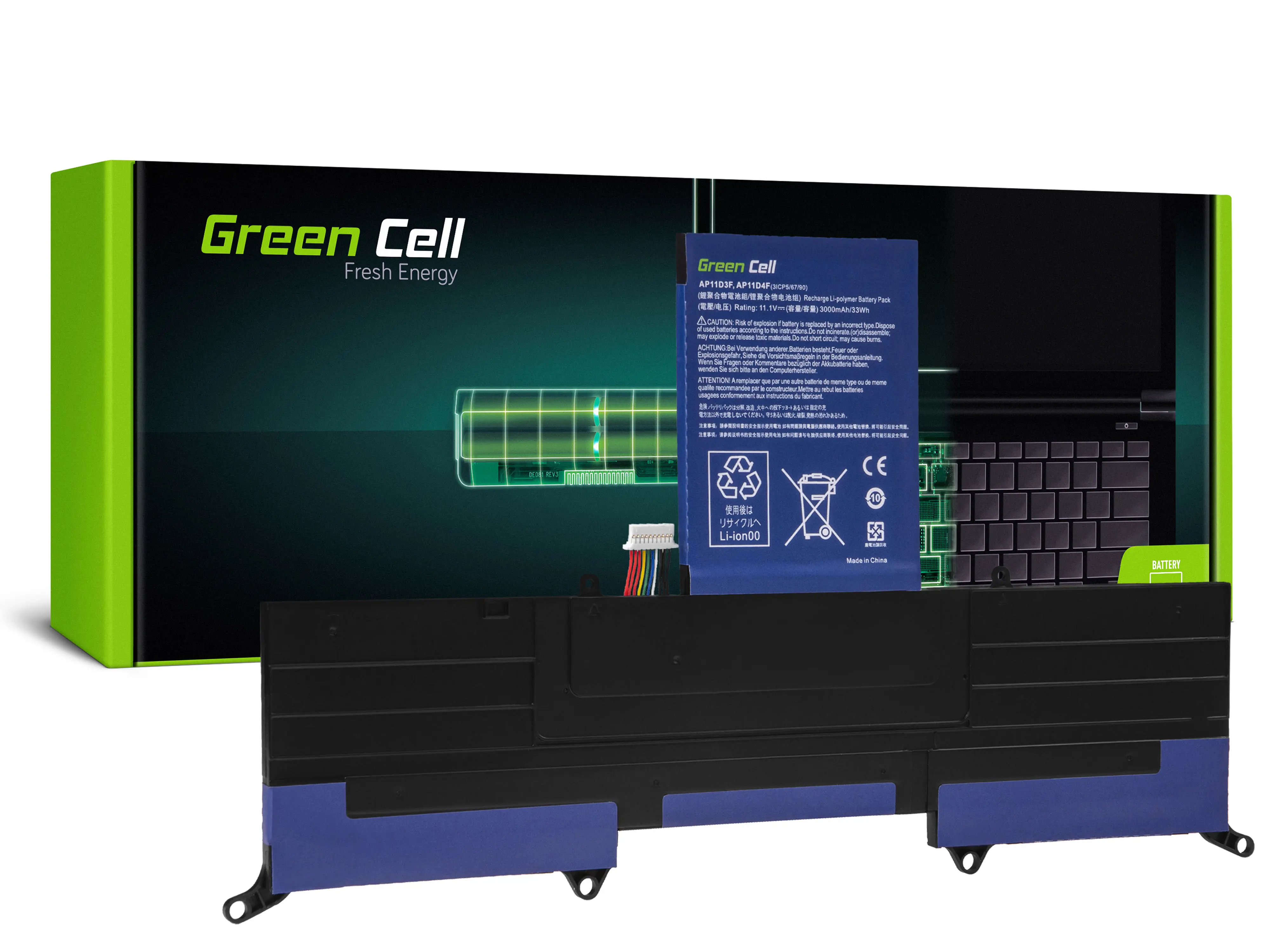 Baterii pentru laptop + GREENCELL + AC41