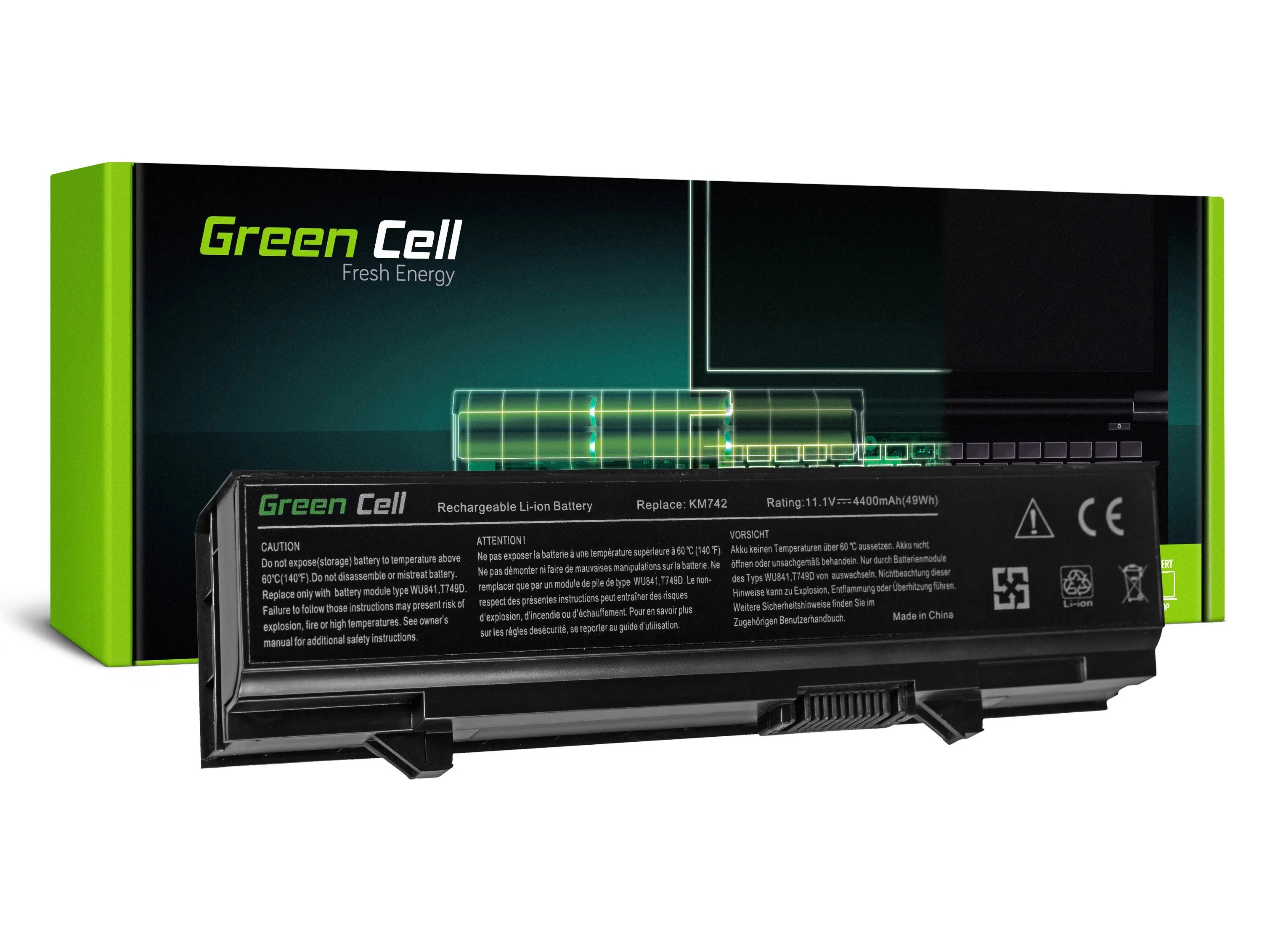 Laptop-Batterien + GREENCELL + DE29