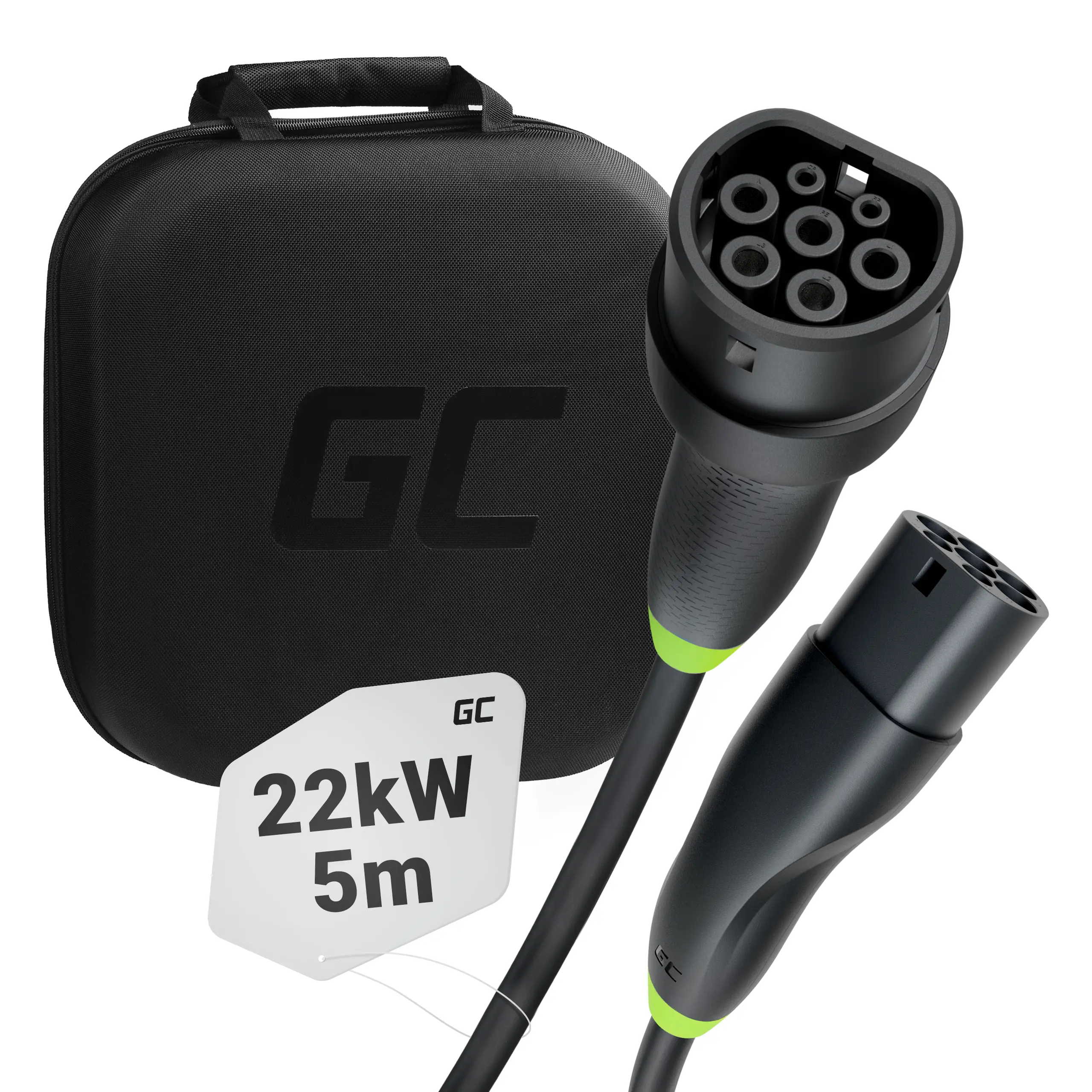 Chargers and cables for electric cars + GREENCELL + EVKABGC01