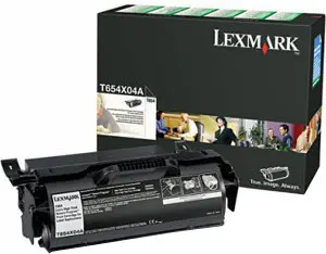 Toner Cartridges + Lexmark + T654X80G