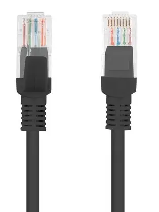 Telecommunication Cables + Lanberg + PCU6-10CC-0050-BK