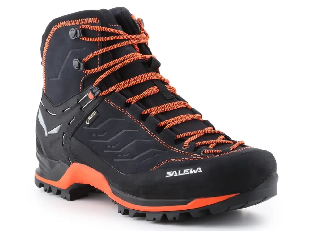 Ropa | Zapatillas - Buty mtn trainer mid gtx-asphalt-fluo orange-uk 10,5 (45) SALEWA