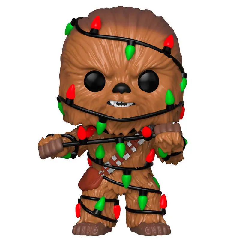 Rotaļlietas | Figurki - Figurka POP Star Wars Holiday Chewie ze światłami