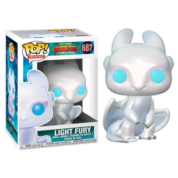 Rotaļlietas | Figurki - Figurka Funko Pop Funko POP Movies: How To Train Your Dragon 3 - Light Fury