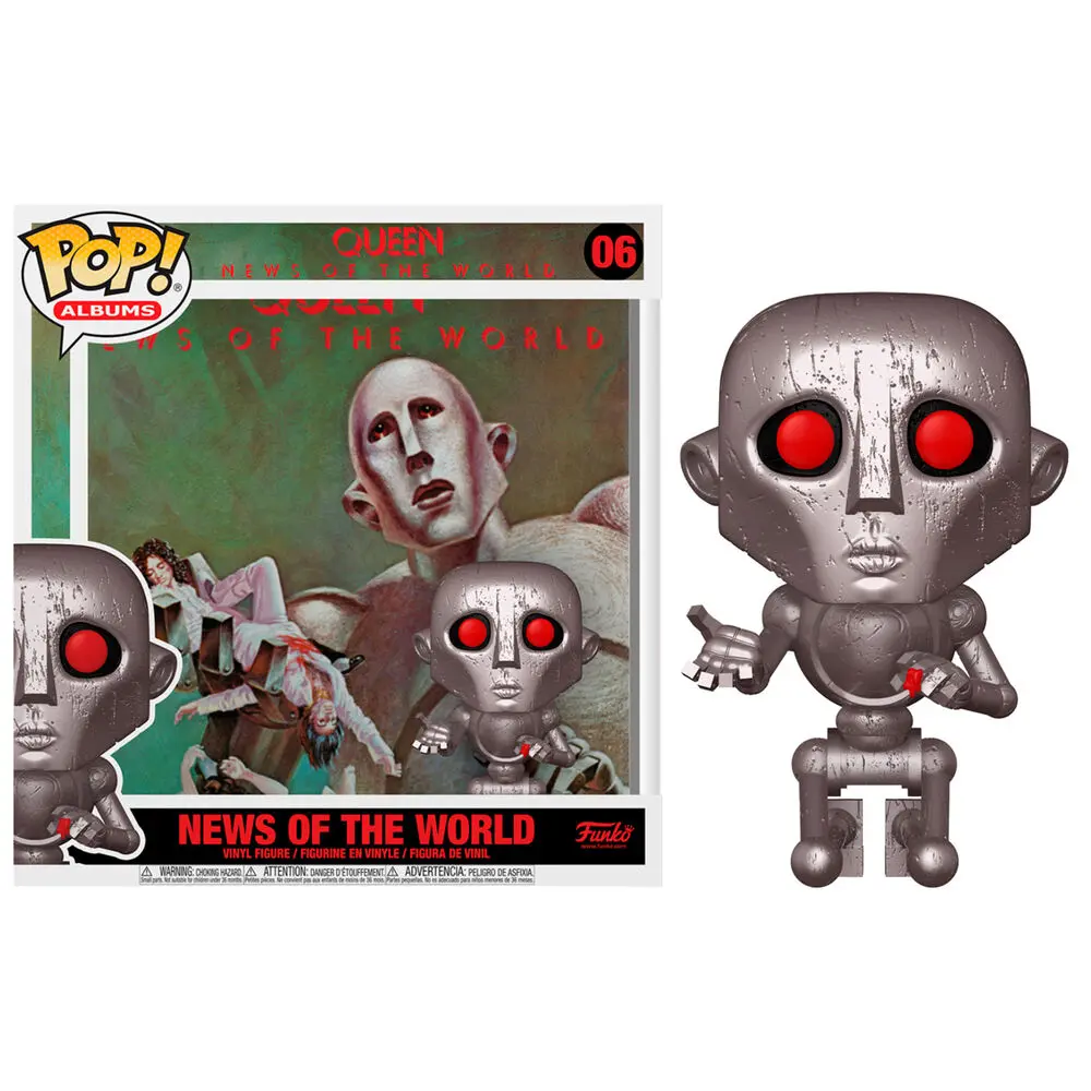 Toys | Figures - POP figure Queen News of the World with Album Case
