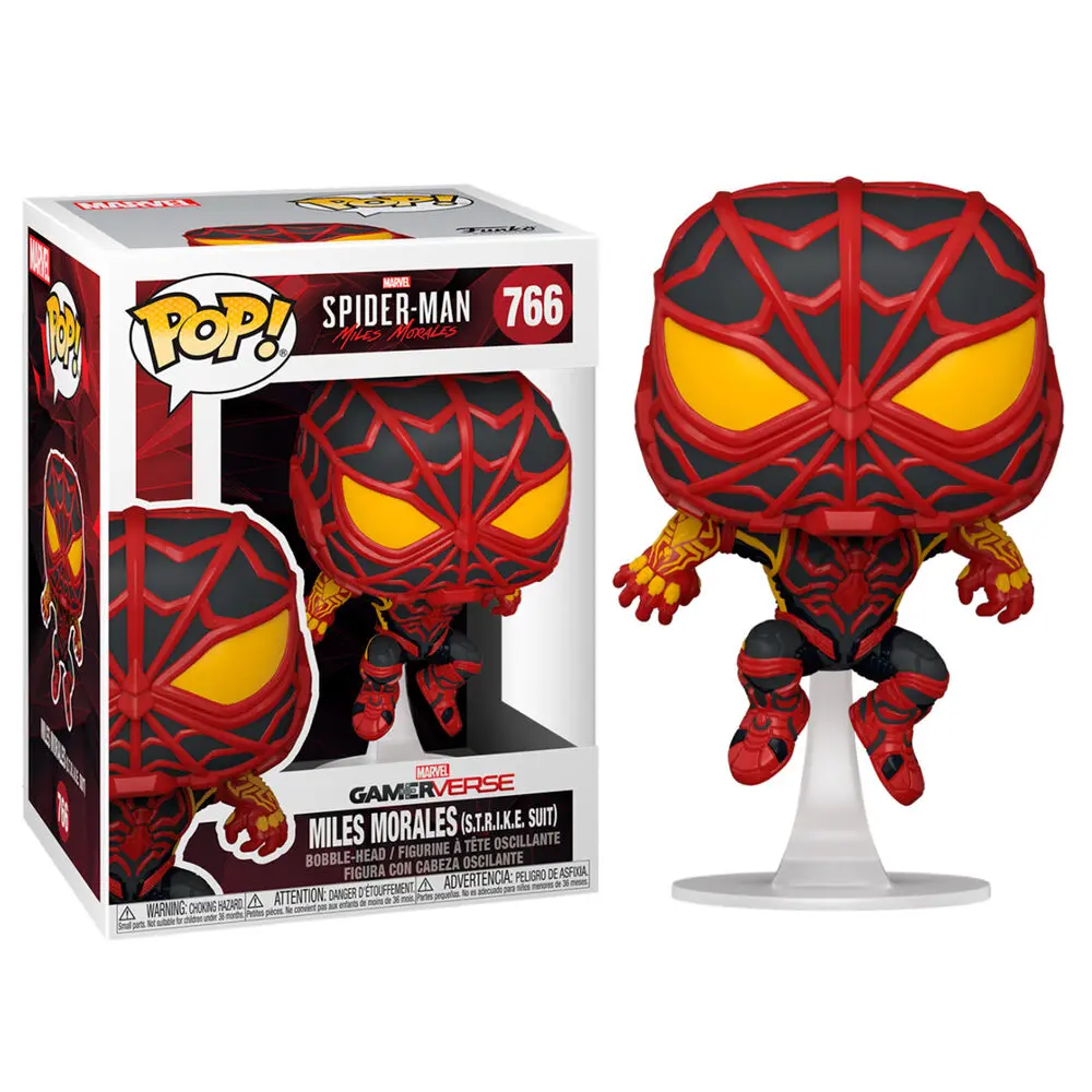Toys | Figures - POP figure Marvel Spiderman Miles Morales S.T.R.I.K.E. Suit