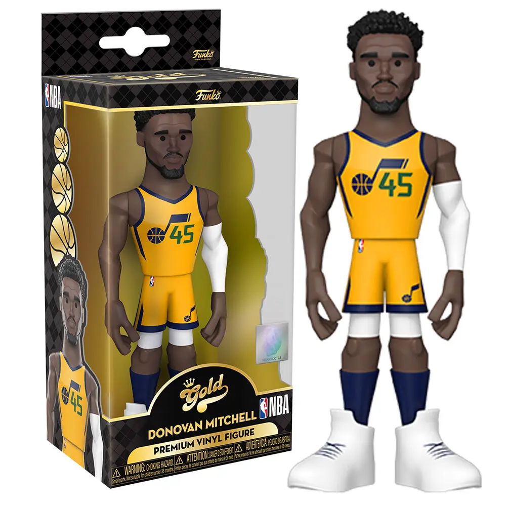 Igrače | Figurice - Złota figurka winylowa NBA Donovan Mitchell