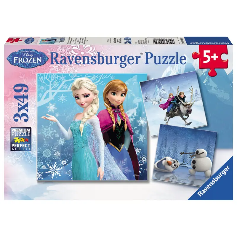 Blocchi e puzzle | Puzzle - Disney Frozen 2 puzzle 3x49szt