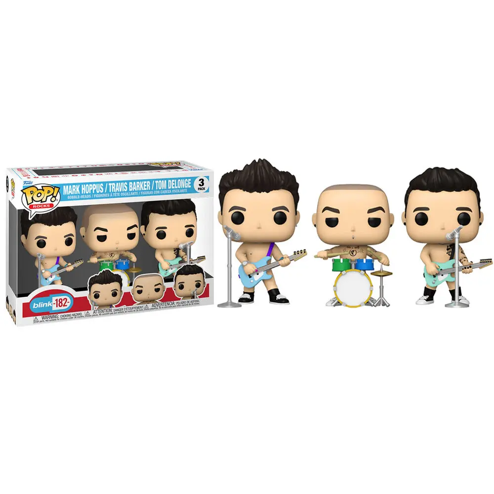 Rotaļlietas | Figurki - POP pack 3 figurki Rocks Blink 182