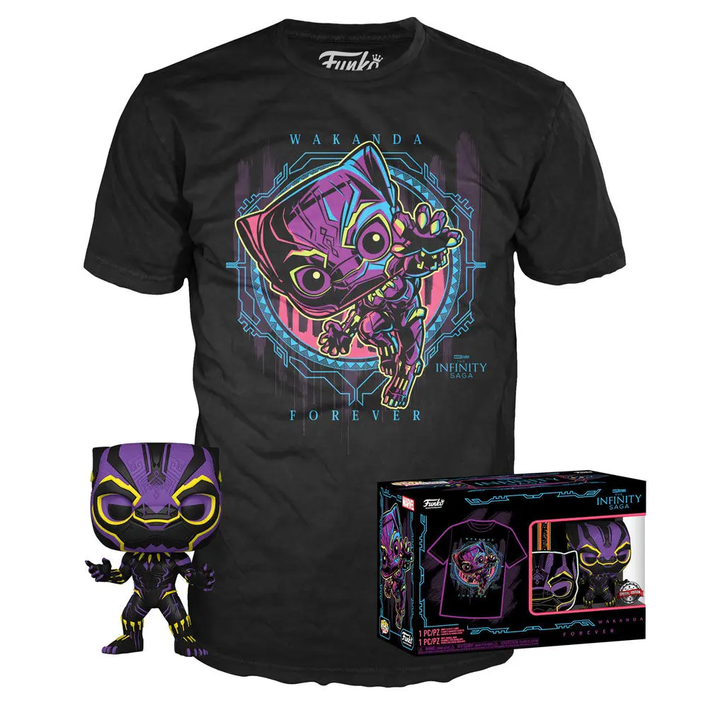 Toys | Figures - Set figure POP & Tee Marvel Wakanda Forever Black Panther Exclusive