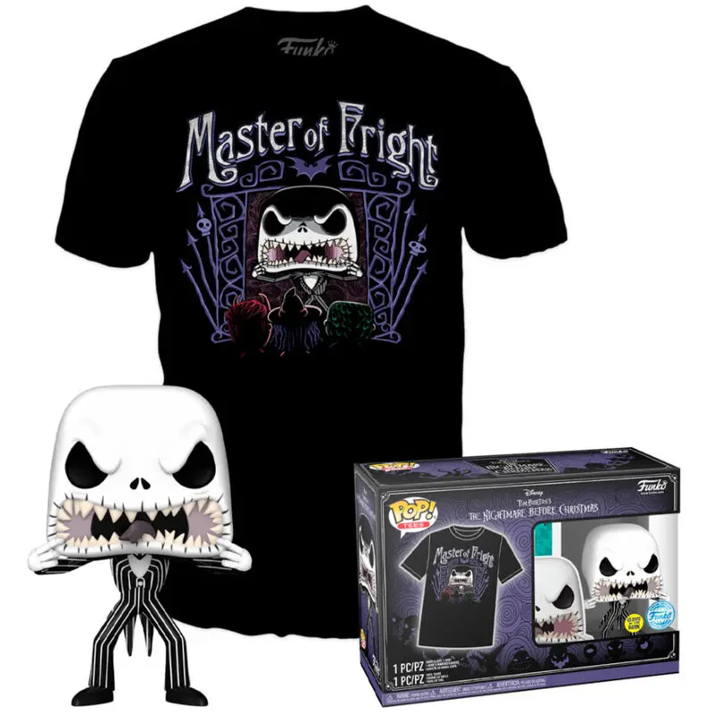 Παιχνίδια | Figurki - Komplet figurek POP & Tee Nightmare Before Christmas Jack Skellington Exclusive