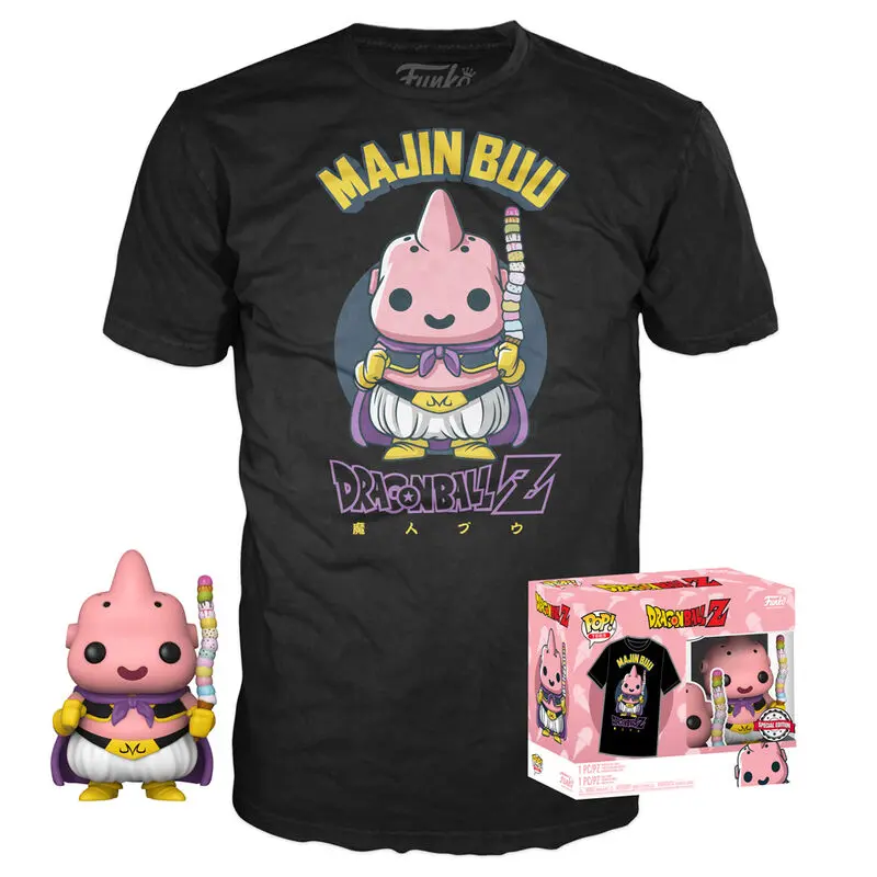 Toys | Figures - Set figure POP & Tee Dragon Ball Z Majin Buu Exclusive