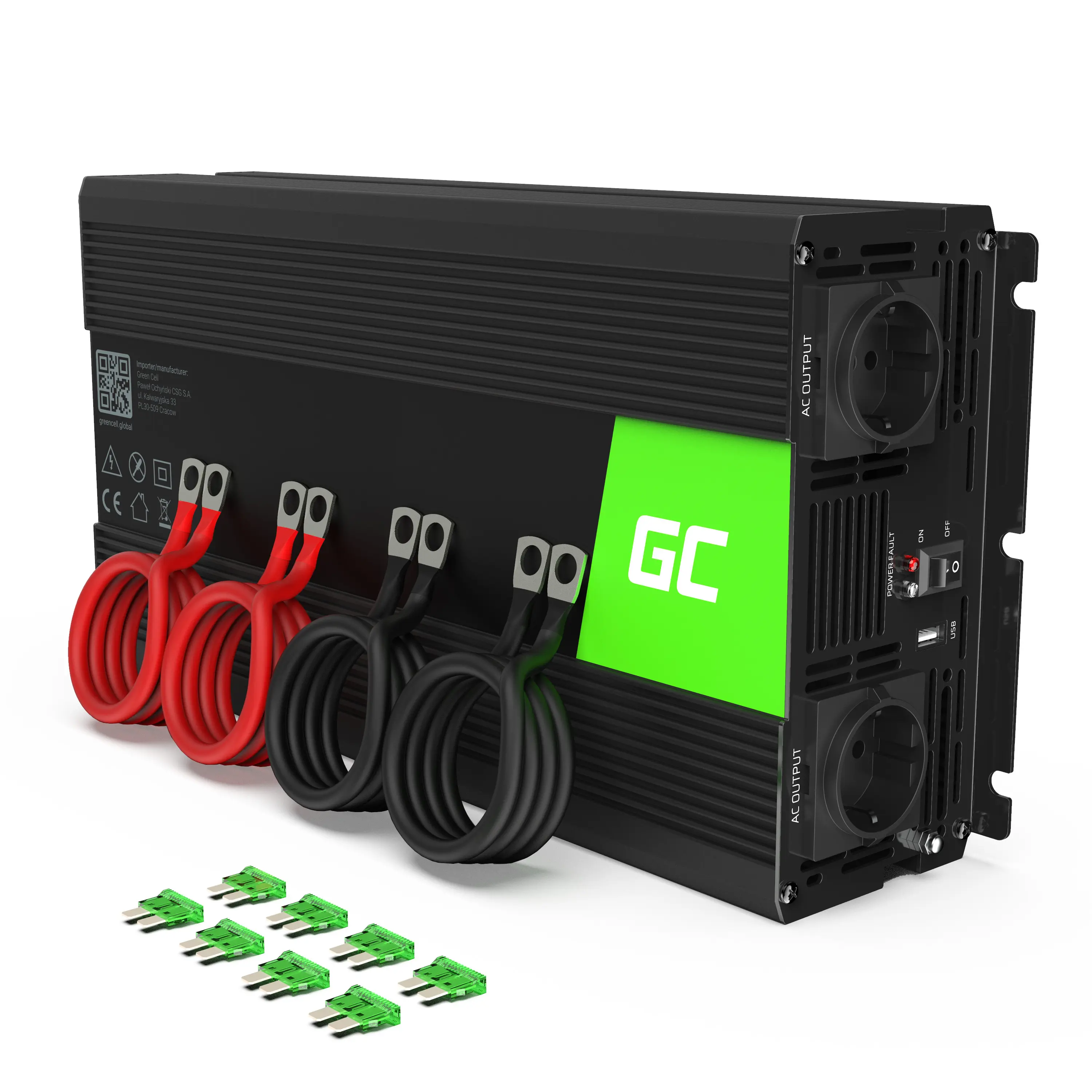 Automobilių priedai + GREENCELL + INV12